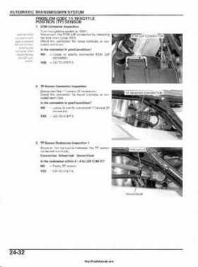 2003 Honda ATV TRX650FA Rincon Factory Service Manual, Page 497