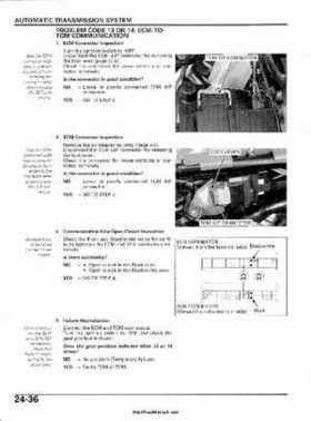 2003 Honda ATV TRX650FA Rincon Factory Service Manual, Page 501
