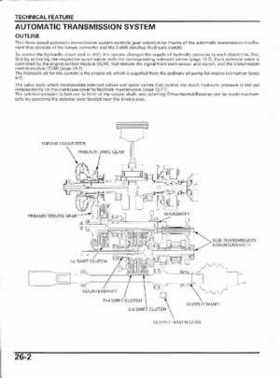 2003 Honda ATV TRX650FA Rincon Factory Service Manual, Page 514