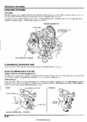 2004-2005 Honda TRX450R Factory Sevice Manual, Page 33