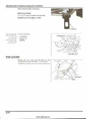 2004-2005 Honda TRX450R Factory Sevice Manual, Page 38