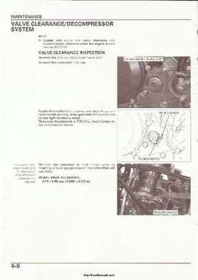 2004-2005 Honda TRX450R Factory Sevice Manual, Page 52