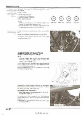 2004-2005 Honda TRX450R Factory Sevice Manual, Page 54