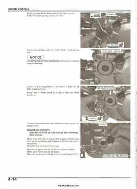 2004-2005 Honda TRX450R Factory Sevice Manual, Page 58