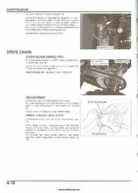 2004-2005 Honda TRX450R Factory Sevice Manual, Page 62