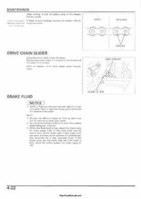 2004-2005 Honda TRX450R Factory Sevice Manual, Page 66