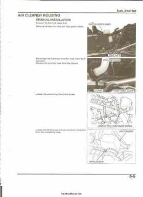 2004-2005 Honda TRX450R Factory Sevice Manual, Page 87