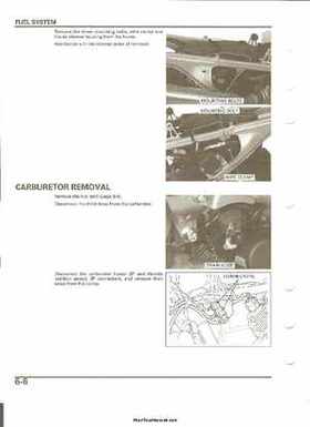 2004-2005 Honda TRX450R Factory Sevice Manual, Page 88