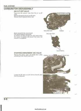 2004-2005 Honda TRX450R Factory Sevice Manual, Page 90