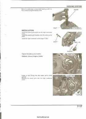 2004-2005 Honda TRX450R Factory Sevice Manual, Page 122