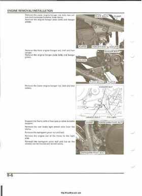 2004-2005 Honda TRX450R Factory Sevice Manual, Page 129