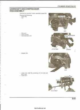 2004-2005 Honda TRX450R Factory Sevice Manual, Page 142