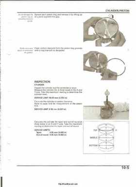 2004-2005 Honda TRX450R Factory Sevice Manual, Page 166