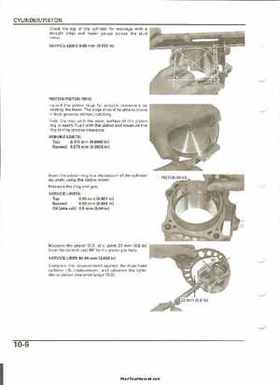 2004-2005 Honda TRX450R Factory Sevice Manual, Page 167
