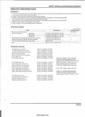 2004-2005 Honda TRX450R Factory Sevice Manual, Page 223