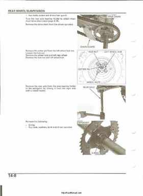 2004-2005 Honda TRX450R Factory Sevice Manual, Page 258