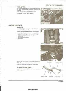 2004-2005 Honda TRX450R Factory Sevice Manual, Page 267