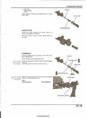 2004-2005 Honda TRX450R Factory Sevice Manual, Page 291