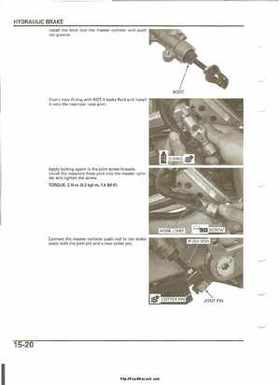 2004-2005 Honda TRX450R Factory Sevice Manual, Page 292