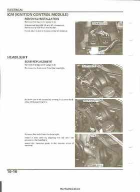 2004-2005 Honda TRX450R Factory Sevice Manual, Page 315