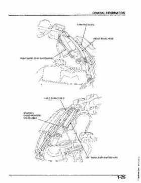 2004-2006 (2007) Honda TRX400FA Fourtrax Rancher / TRX400FGA Rancher AT GPScape Service Manual, Page 29
