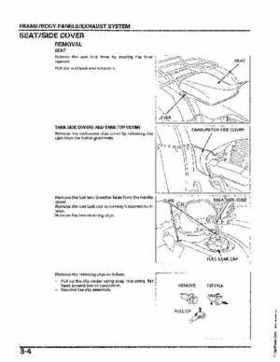 2004-2006 (2007) Honda TRX400FA Fourtrax Rancher / TRX400FGA Rancher AT GPScape Service Manual, Page 51