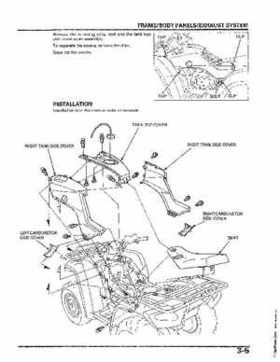 2004-2006 (2007) Honda TRX400FA Fourtrax Rancher / TRX400FGA Rancher AT GPScape Service Manual, Page 52