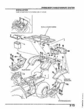2004-2006 (2007) Honda TRX400FA Fourtrax Rancher / TRX400FGA Rancher AT GPScape Service Manual, Page 60