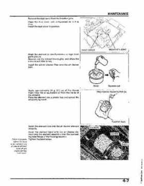 2004-2006 (2007) Honda TRX400FA Fourtrax Rancher / TRX400FGA Rancher AT GPScape Service Manual, Page 70