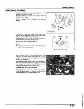 2004-2006 (2007) Honda TRX400FA Fourtrax Rancher / TRX400FGA Rancher AT GPScape Service Manual, Page 86