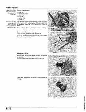 2004-2006 (2007) Honda TRX400FA Fourtrax Rancher / TRX400FGA Rancher AT GPScape Service Manual, Page 124