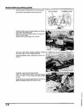 2004-2006 (2007) Honda TRX400FA Fourtrax Rancher / TRX400FGA Rancher AT GPScape Service Manual, Page 149