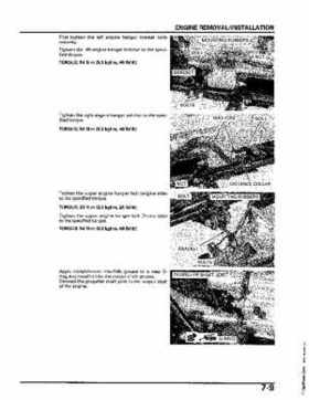 2004-2006 (2007) Honda TRX400FA Fourtrax Rancher / TRX400FGA Rancher AT GPScape Service Manual, Page 150