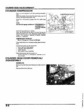 2004-2006 (2007) Honda TRX400FA Fourtrax Rancher / TRX400FGA Rancher AT GPScape Service Manual, Page 160