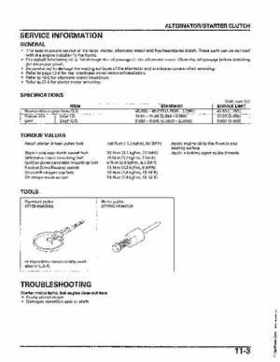 2004-2006 (2007) Honda TRX400FA Fourtrax Rancher / TRX400FGA Rancher AT GPScape Service Manual, Page 203