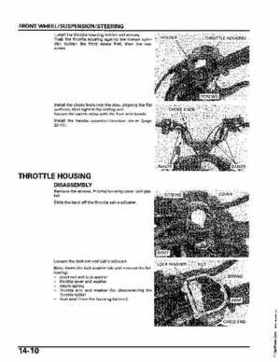 2004-2006 (2007) Honda TRX400FA Fourtrax Rancher / TRX400FGA Rancher AT GPScape Service Manual, Page 260