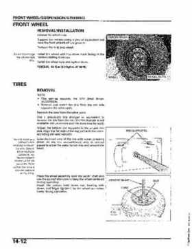 2004-2006 (2007) Honda TRX400FA Fourtrax Rancher / TRX400FGA Rancher AT GPScape Service Manual, Page 262