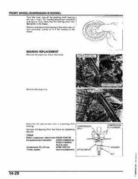 2004-2006 (2007) Honda TRX400FA Fourtrax Rancher / TRX400FGA Rancher AT GPScape Service Manual, Page 278