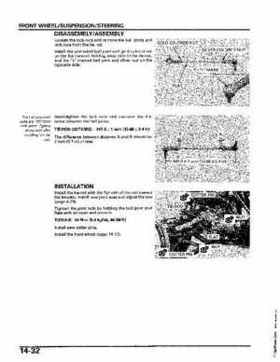 2004-2006 (2007) Honda TRX400FA Fourtrax Rancher / TRX400FGA Rancher AT GPScape Service Manual, Page 282