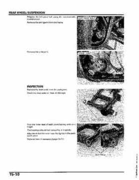 2004-2006 (2007) Honda TRX400FA Fourtrax Rancher / TRX400FGA Rancher AT GPScape Service Manual, Page 292