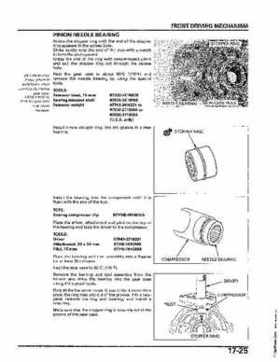 2004-2006 (2007) Honda TRX400FA Fourtrax Rancher / TRX400FGA Rancher AT GPScape Service Manual, Page 351