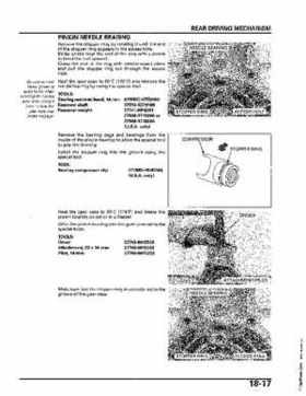 2004-2006 (2007) Honda TRX400FA Fourtrax Rancher / TRX400FGA Rancher AT GPScape Service Manual, Page 376
