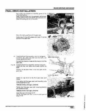 2004-2006 (2007) Honda TRX400FA Fourtrax Rancher / TRX400FGA Rancher AT GPScape Service Manual, Page 380
