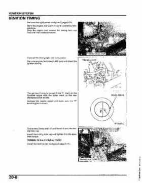 2004-2006 (2007) Honda TRX400FA Fourtrax Rancher / TRX400FGA Rancher AT GPScape Service Manual, Page 400