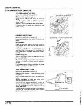 2004-2006 (2007) Honda TRX400FA Fourtrax Rancher / TRX400FGA Rancher AT GPScape Service Manual, Page 412