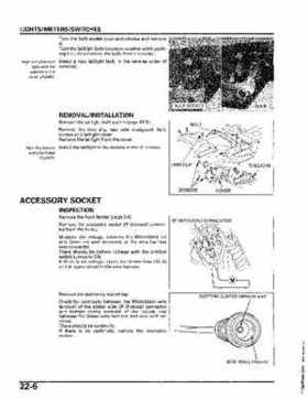 2004-2006 (2007) Honda TRX400FA Fourtrax Rancher / TRX400FGA Rancher AT GPScape Service Manual, Page 419