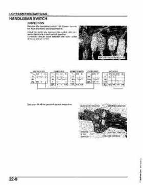 2004-2006 (2007) Honda TRX400FA Fourtrax Rancher / TRX400FGA Rancher AT GPScape Service Manual, Page 421