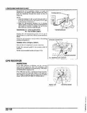 2004-2006 (2007) Honda TRX400FA Fourtrax Rancher / TRX400FGA Rancher AT GPScape Service Manual, Page 431