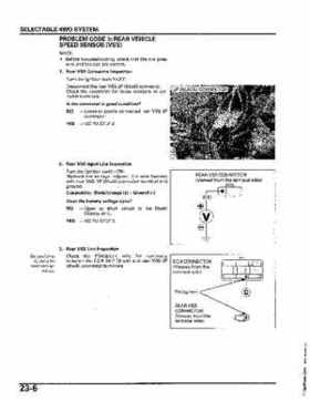 2004-2006 (2007) Honda TRX400FA Fourtrax Rancher / TRX400FGA Rancher AT GPScape Service Manual, Page 441