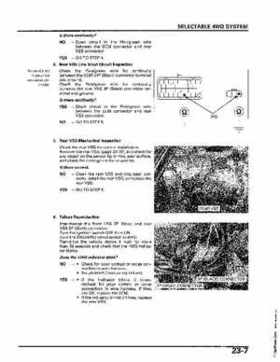 2004-2006 (2007) Honda TRX400FA Fourtrax Rancher / TRX400FGA Rancher AT GPScape Service Manual, Page 442